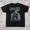 Футболка Immolation Band Majesty and Decay Унисекс Концертная S-5XL Репринт AR478 Унисекс Футболка