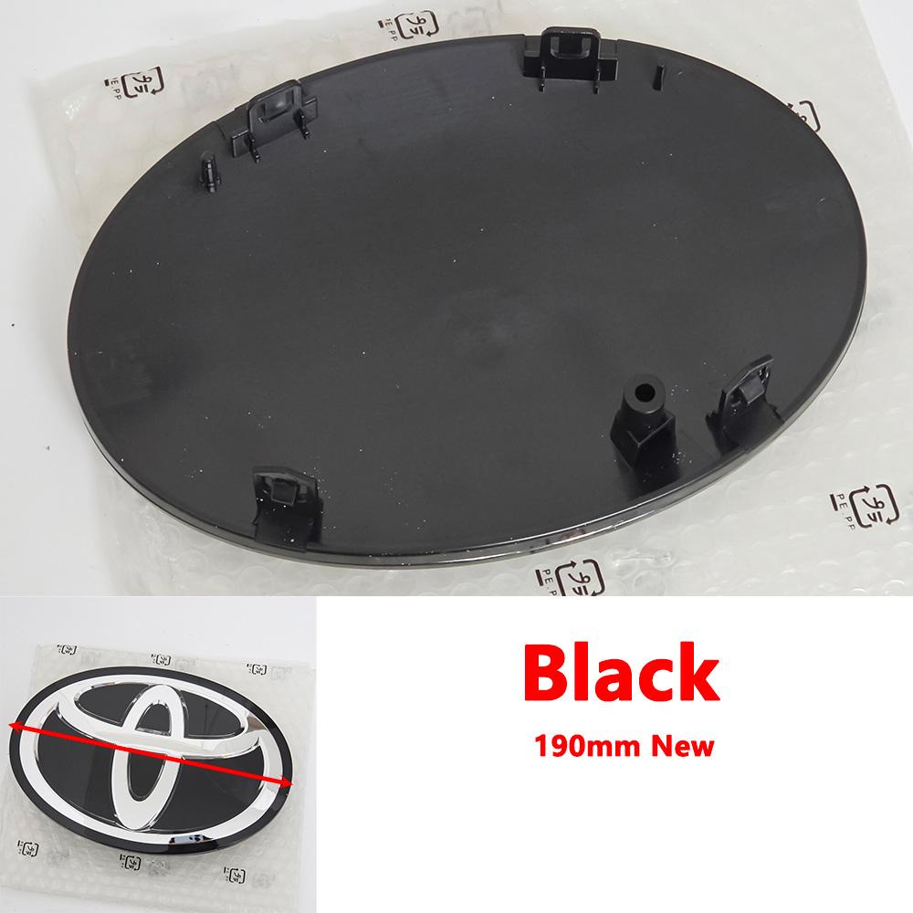 VJN4  For Toyota RAV4 Corolla Camry Land Cruiser Sienna C-HR AVALON Front Grille Hood Badge Replacement Dark Blue Hybrid Logo