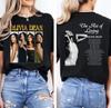 Двусторонний концертный футболка Olivia Dean The Art of Loving Tour 2026 BS1662