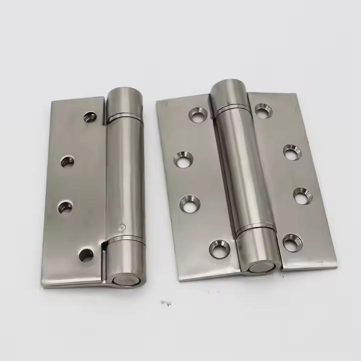 Modern Stainless Steel Door Hinges with Ball Bearings Chrome Finish Hardware