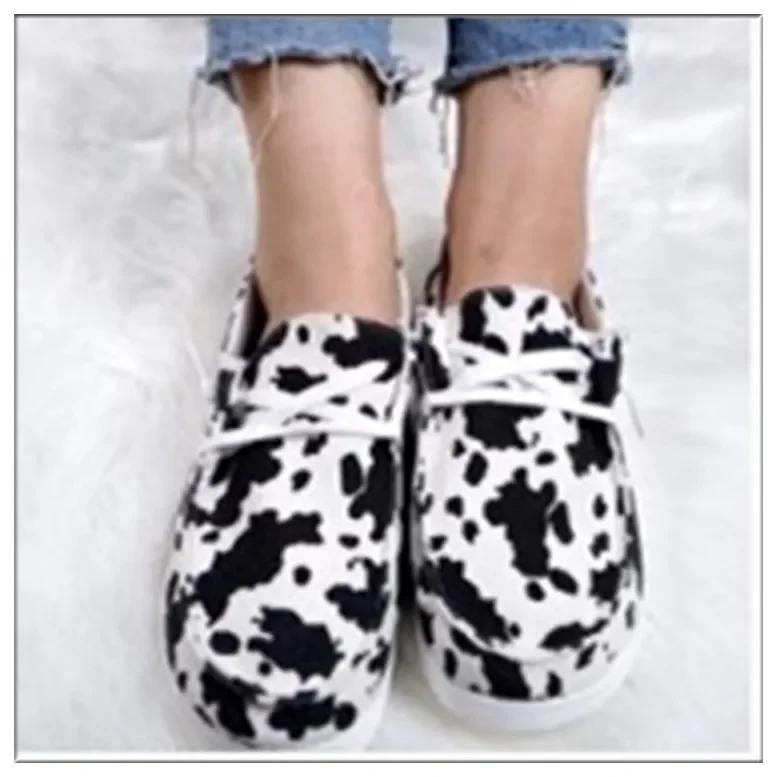 Модная женская обувь Кроссовки Холщовые балетки Большие размеры Модная вулканизированная обувь Летние балетки Mujer Casual