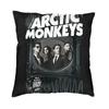 Arctic Monkeys Наволочка 45x45 Декоративная с принтом Рок Метал Группа Подушка для гостиной Двусторонняя