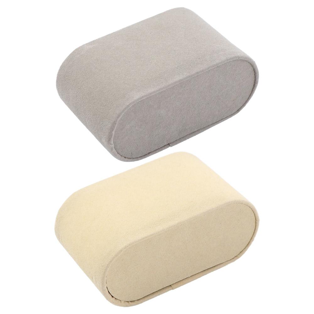 Коробка Портативная Для Женщин Мужчин Простые Корейские Часы Подушечки Браслет Держатель для Дисплея Подушечка для Дисплея Браслета