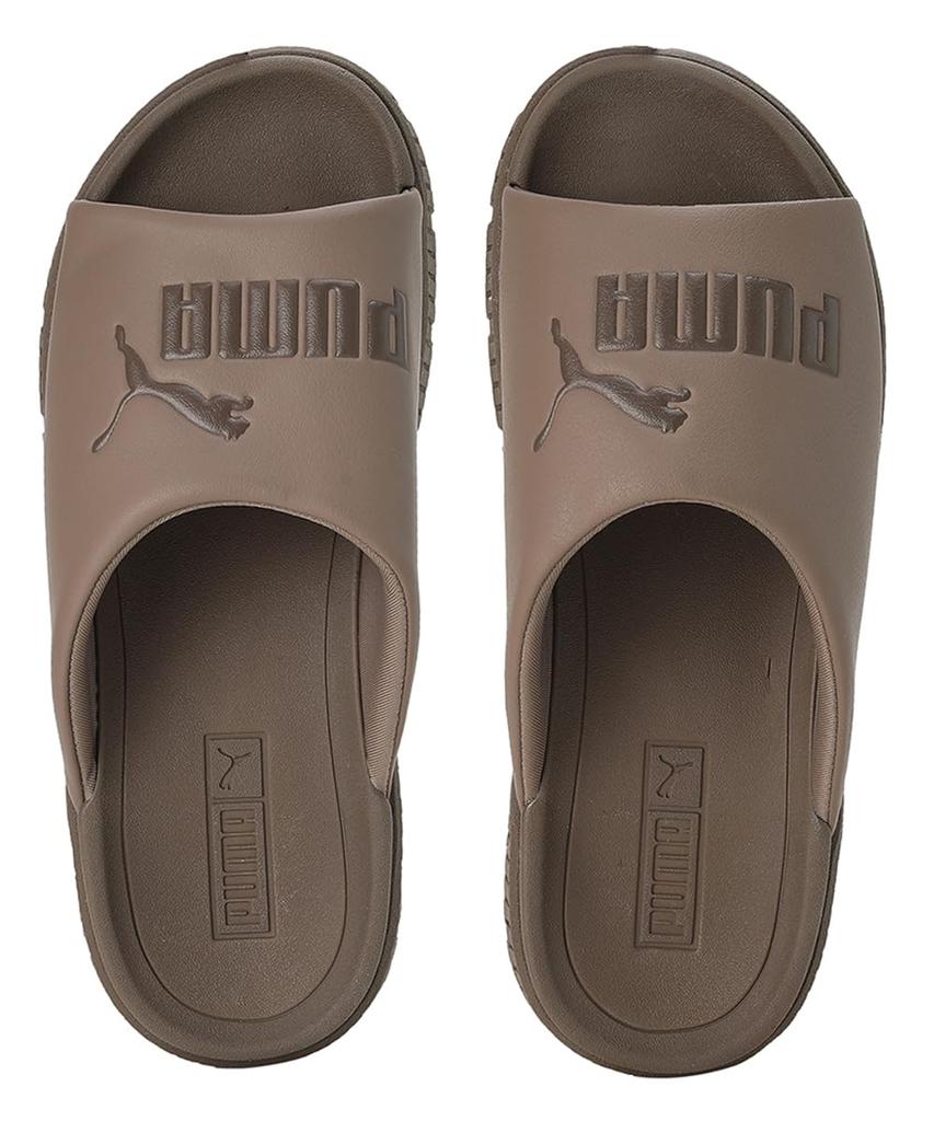 Puma Кроссовки Dinara на платформе 2024 Totally Taupe Размер см Женские, Весенне-летний вариант, (02), 23,0