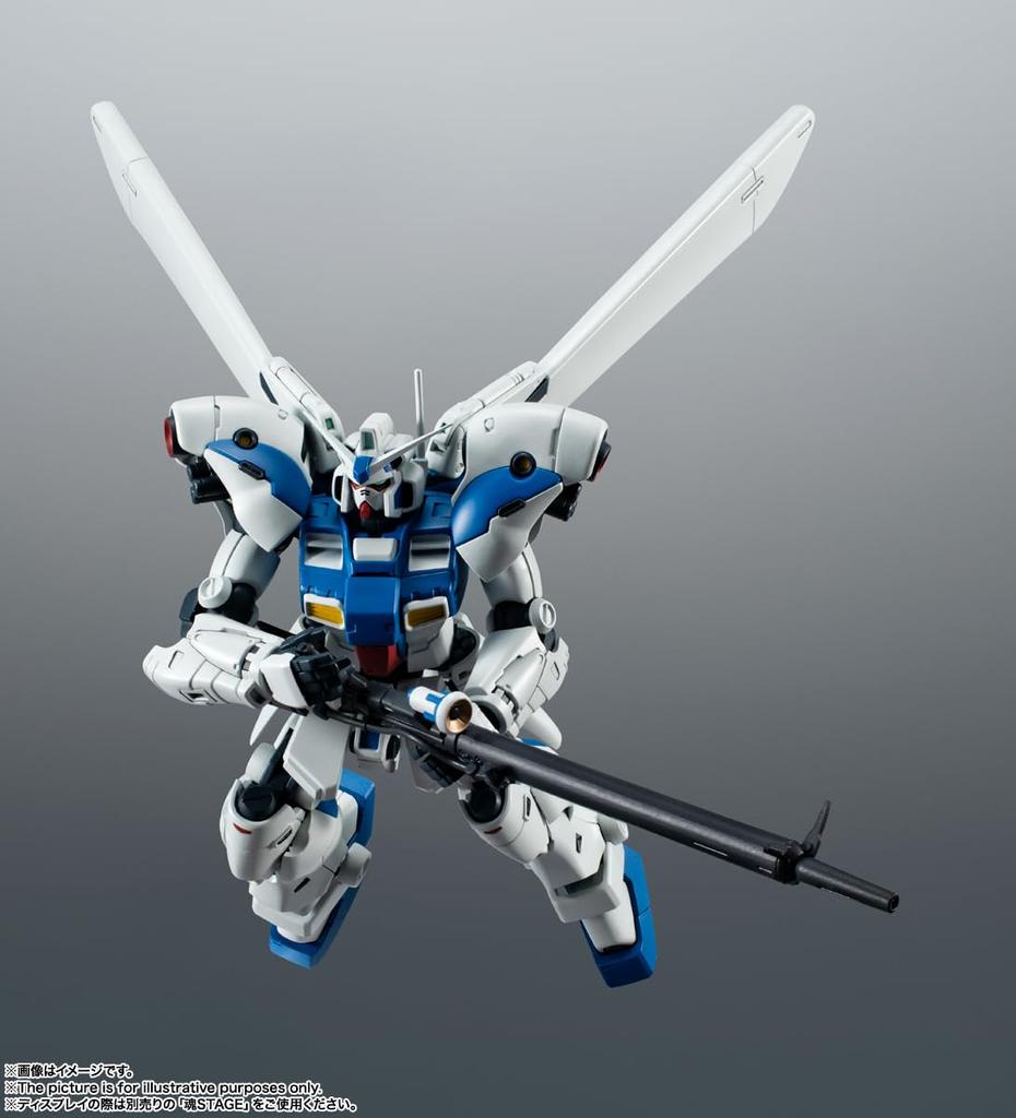 TAMASHII NATIONS ROBOT Spirits Mobile Suit Gundam 0083 STARDUST MEMORY Gundam Prototype Unit 4 Gerbera 125 мм окрашенная подвижная фигурка RX-78GP04G ver.