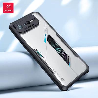 Для Asus ROG6 ROG Phone 6 Pro 6D Ultimate Чехол XUNDD Чехол Подушка безопасности Противоударный Бампер Защитные Чехлы Прозрачная Накладка для Телефона