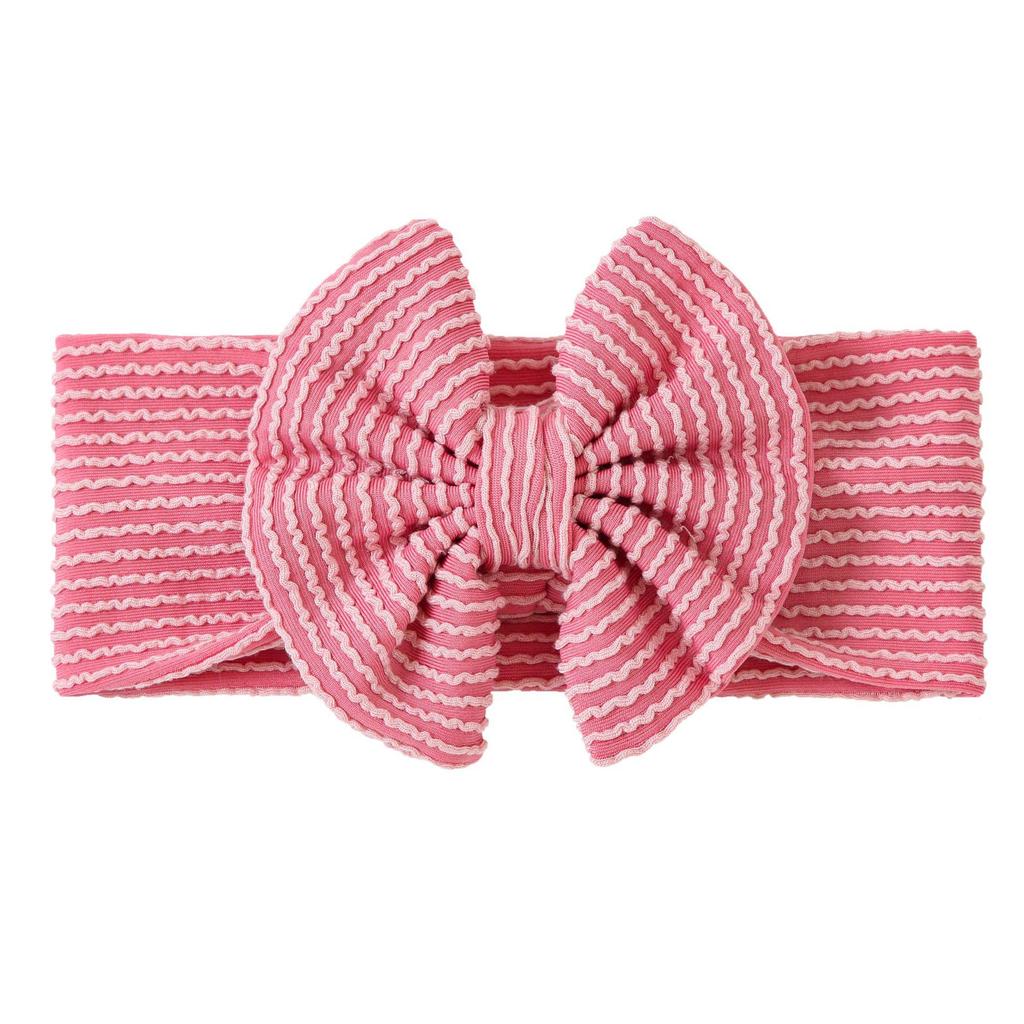 Европейский и американский стиль полосатая клетчатая эластичная детская повязка на голову - приятная к коже, новая TUME SHEIN