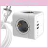 Cube Power Allocacoc Original Power Socket 4 Outlets 2 Usb Ports Adapter Plug Eu