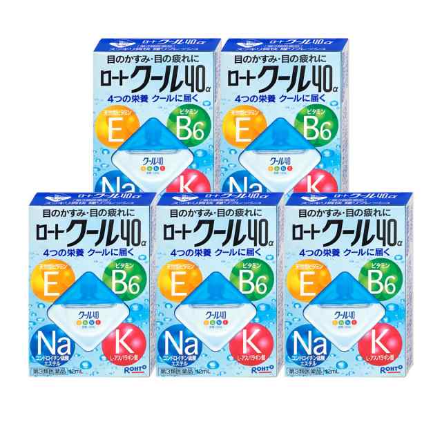 Rohto Cool 40a витаминизированные капли для глаз, 12 мл