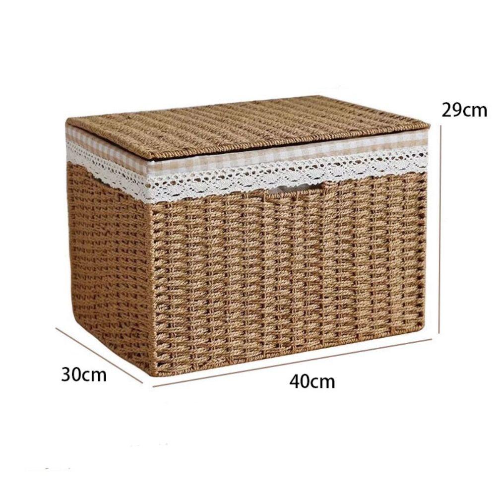 Большая емкость складной контейнер для хранения клетчатая подкладка корзина для хранения белья многофункциональный органайзер