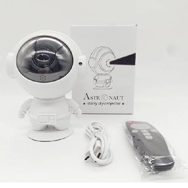 Звездный проектор Галактический ночник Космонавт Космический проектор Звездная туманность Потолочная светодиодная лампа для спальни Домашний декоративный подарок для детей