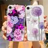 Чехол для iPhone SE 2020 Модный Мультяшный Мягкий ТПУ Задняя Крышка Для iPhone SE Прозрачный Силиконовый Корпус Защитные Чехлы Для iPhoneSE