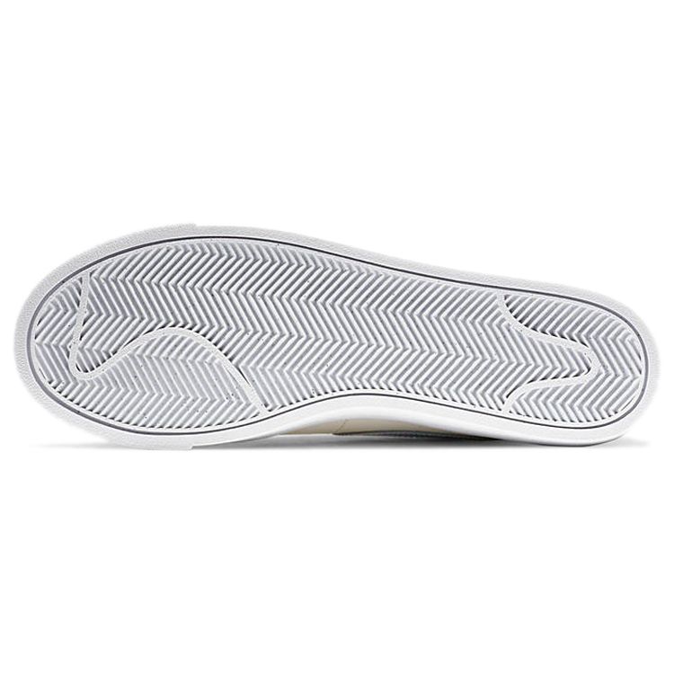 Nike Блейзер Низкие Кеды для Скейтбординга из Синтетической Кожи Женские Кроссовки Сине-Белые CZ8688-146