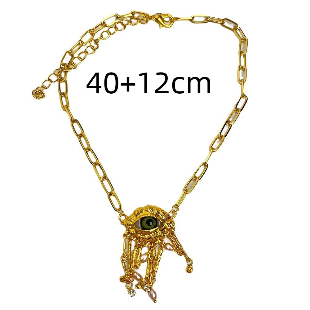 Ожерелье с кисточками «Глаза демона» Винтажное женское ожерелье с подвеской «Глаз дьявола» Подарки для вечеринок