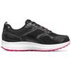 Skechers Go Run Стабильные Удобные Спортивные Сетчатые Синтетическая Кожа Дышащие Низкие Беговые Кроссовки Женские Кроссовки Черный Белый 128075-BKPK