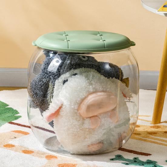 Ящик для хранения чучел животных Органайзер Большая вместимость Прозрачный дизайн Пылезащитный чучела животных