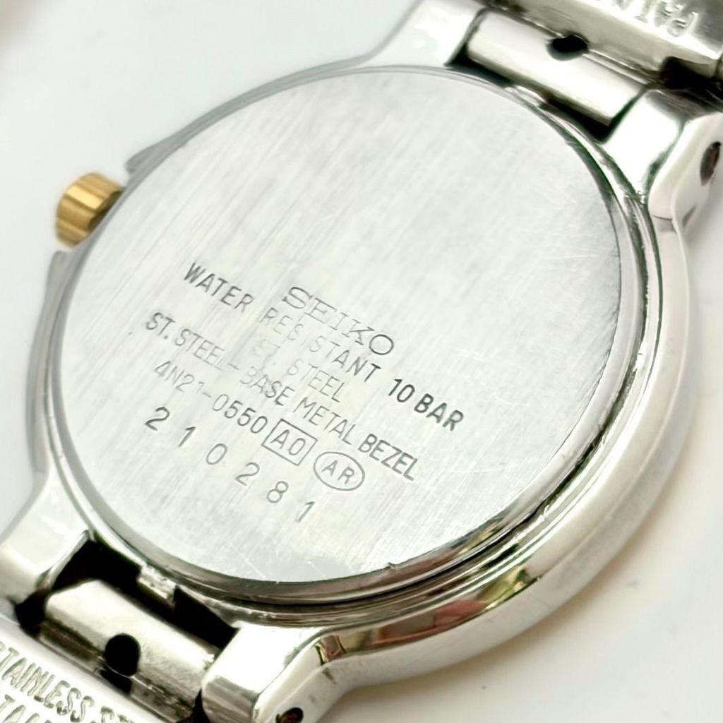 Б/у [Новая батарейка] Женские часы SEIKO EXCELINE 4N21-0550 210281