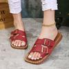 Fashion Shoes Women Ladies' Slippers Female Beach Luxury Slides Soft Flat Summer 2025 Designer Rome