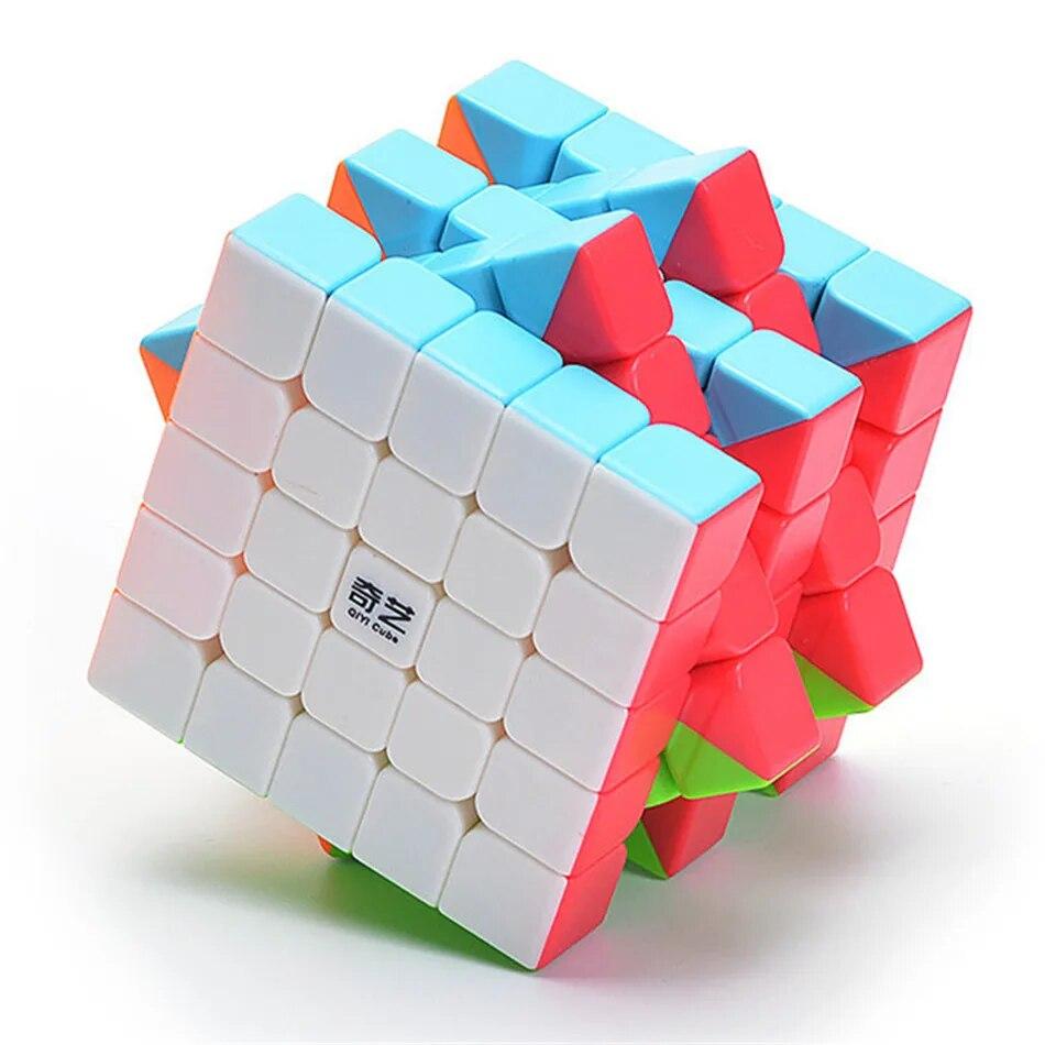 Qiyi 5x5 Cube Qizheng S 5x5x5 Magic Cube 5x5 Stickerless Qizheng Anti-stress 5 By 5 Toys for Children