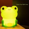 Светодиодная лампа-лягушка, ночник, силиконовая ночная лампа для сна, милая детская лампа на прикроватной тумбочке