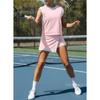  Women's Ribbed Knit 2-Piece Set Sleeveless Tank Top + Split Skort Shorts Outfit