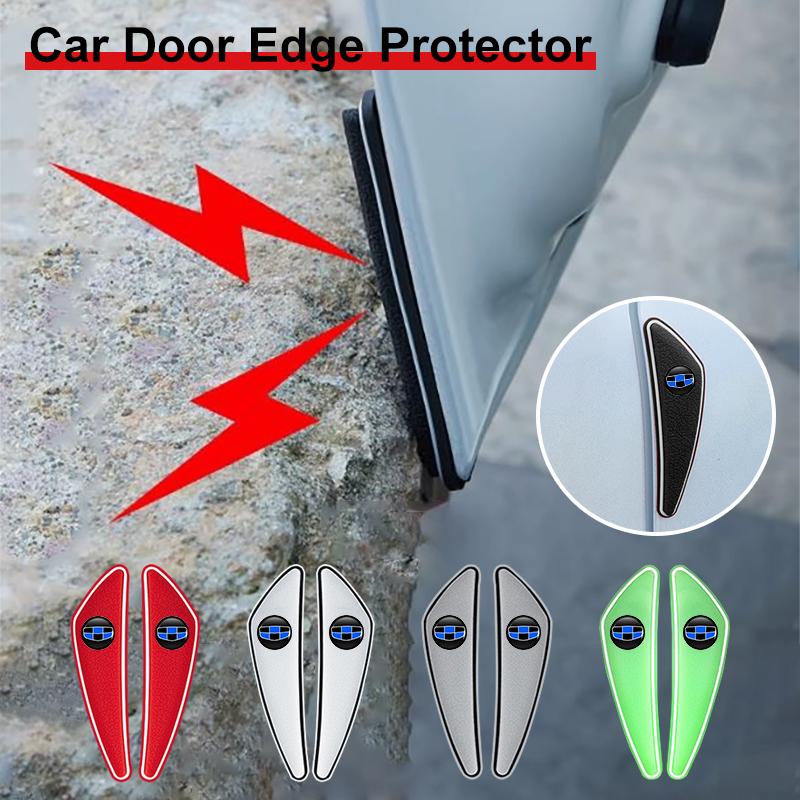 4PCS Car Door Edge Protector Guards Sticker Strip Accessories For Geely EX2 EX5 Coolray Monjaro 2024 2025 Starship 7 GX3