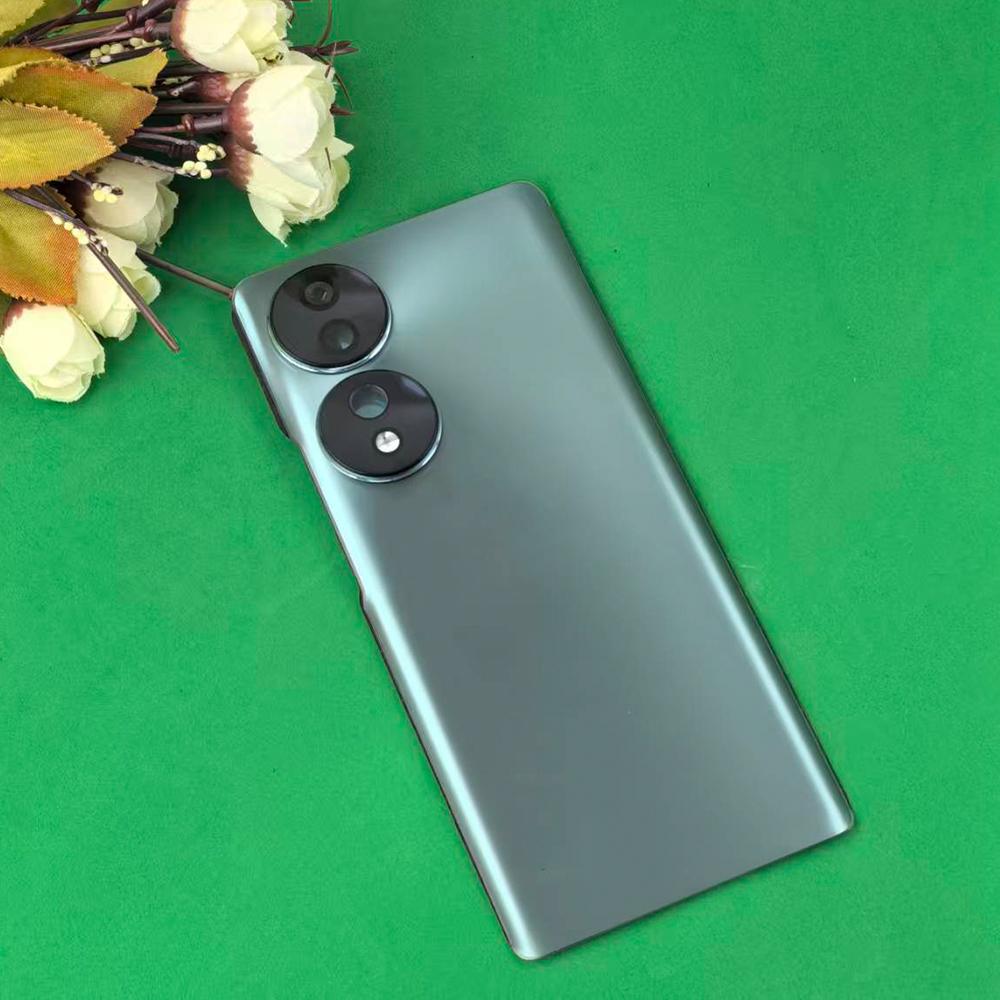 Стеклянная задняя крышка для Honor 70 FEN-AN00 5G Корпус Крышка аккумулятора Задний корпус Замена С линзой камеры и клеем