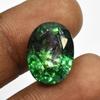 Natural Green Emerald Loose Gemstone 10.90 ct Oval Cut for Her for Jewelry Making and Crafts