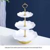 Nordic Style Three-Tier Fruit & Snack Tray for Living Room