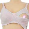 Women Cotton Nursing Maternity Breast Feeding Wireless Unlined Bra