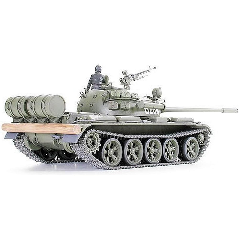 Серия военных миниатюр Tamiya 1/35 №. 257 Советский Танк Т-55А Пластиковая Модель 35257