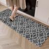 PVC Kitchen Floor Mats, Non-slip, Oil-proof, Wipeable, Wash-free, Household Doorway, Stain-resistant Floor Mats