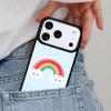 LGBT rainbow cloud Phone Case for iPhone 17ProMax 12 13 14 15 16e 17 Pro Max Plus Air Cover