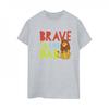 Womens/Ladies The Lion King Brave Like Dad Cotton Boyfriend T-Shirt