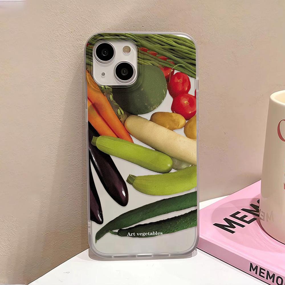 Чехол для телефона Fruit Lemon Cherry для iPhone 16 Pro, чехол для iPhone 11, 12, 13, 15, 14, Pro Max, 16 Plus, 12, 13, противоударный, матовый, мягкий чехол