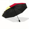 Crayon Shin-chan Automatic Folding Umbrella, Self-Opening/ Closing, Durable Windproof Travel Umbrella for Outdoor Adventures a0826058