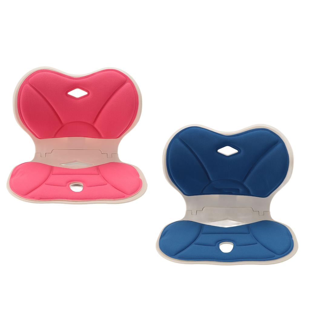 Складная подушка для сиденья с поддержкой спины, мягкая дышащая подушка для сиденья, эргономичное кресло с поддержкой поясницы 