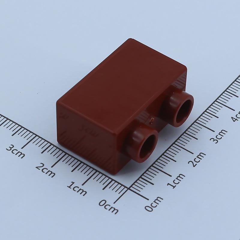 4 шт. DIY Большой Строительный Блок Кирпичик 1X2 Кирпичики Большого Размера Собранные Аксессуары Оптовая Часть Образовательная Детская Игрушка
