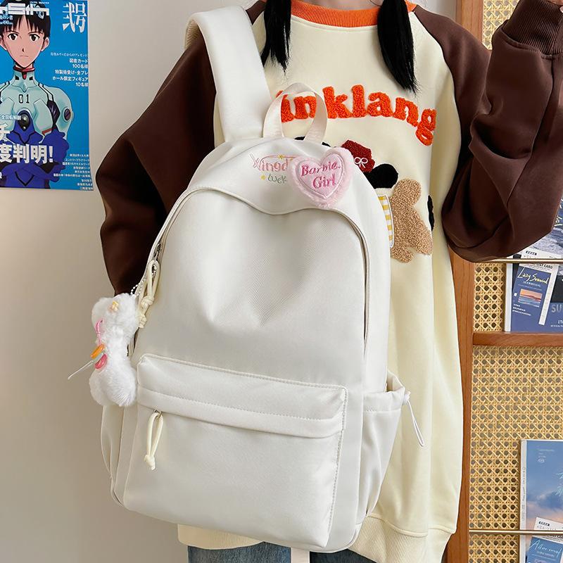 Children's Schoolbags Elementary School Girls Junior High School Students High Looking Girls Letters School Backpack