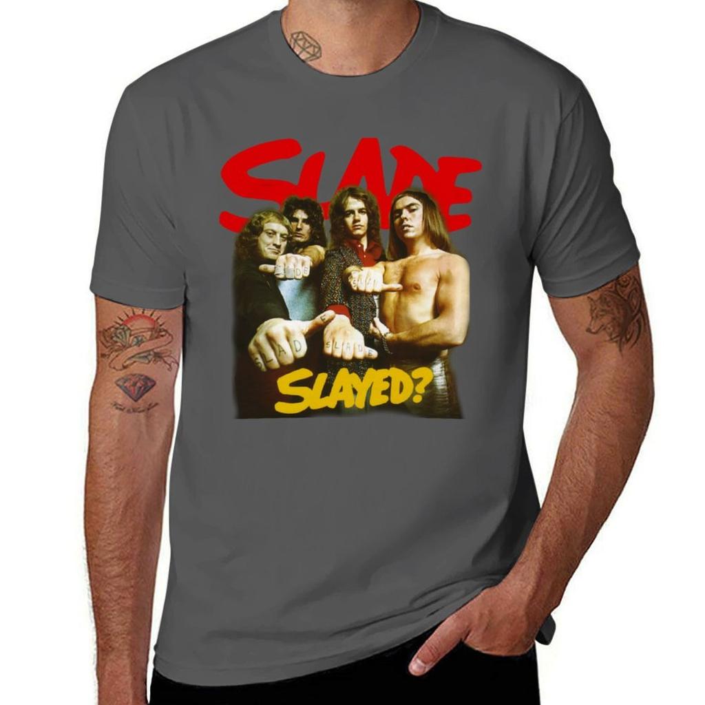 Slade Glam Railroad Tshirt Holiday Party Tshirt For Unisex