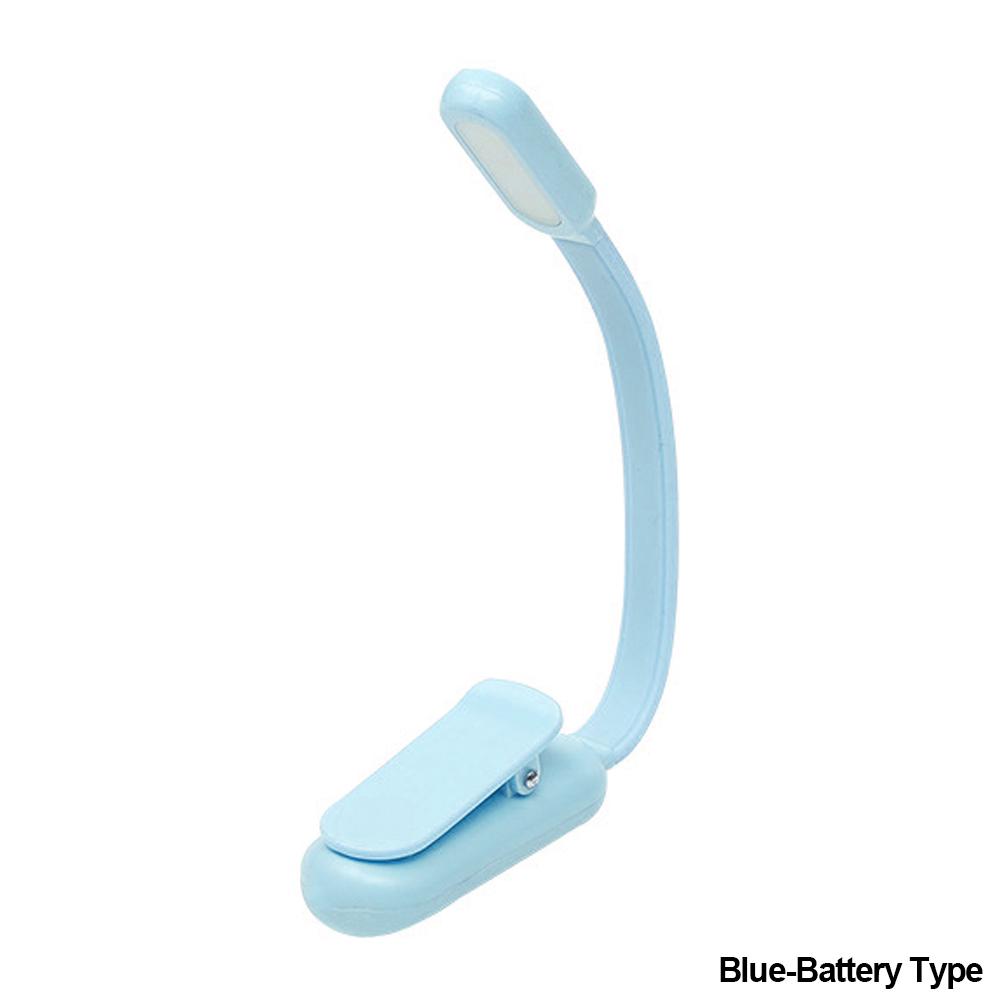 Компактная светодиодная лампа-клипса с 3 цветовыми режимами и гибкостью 360°