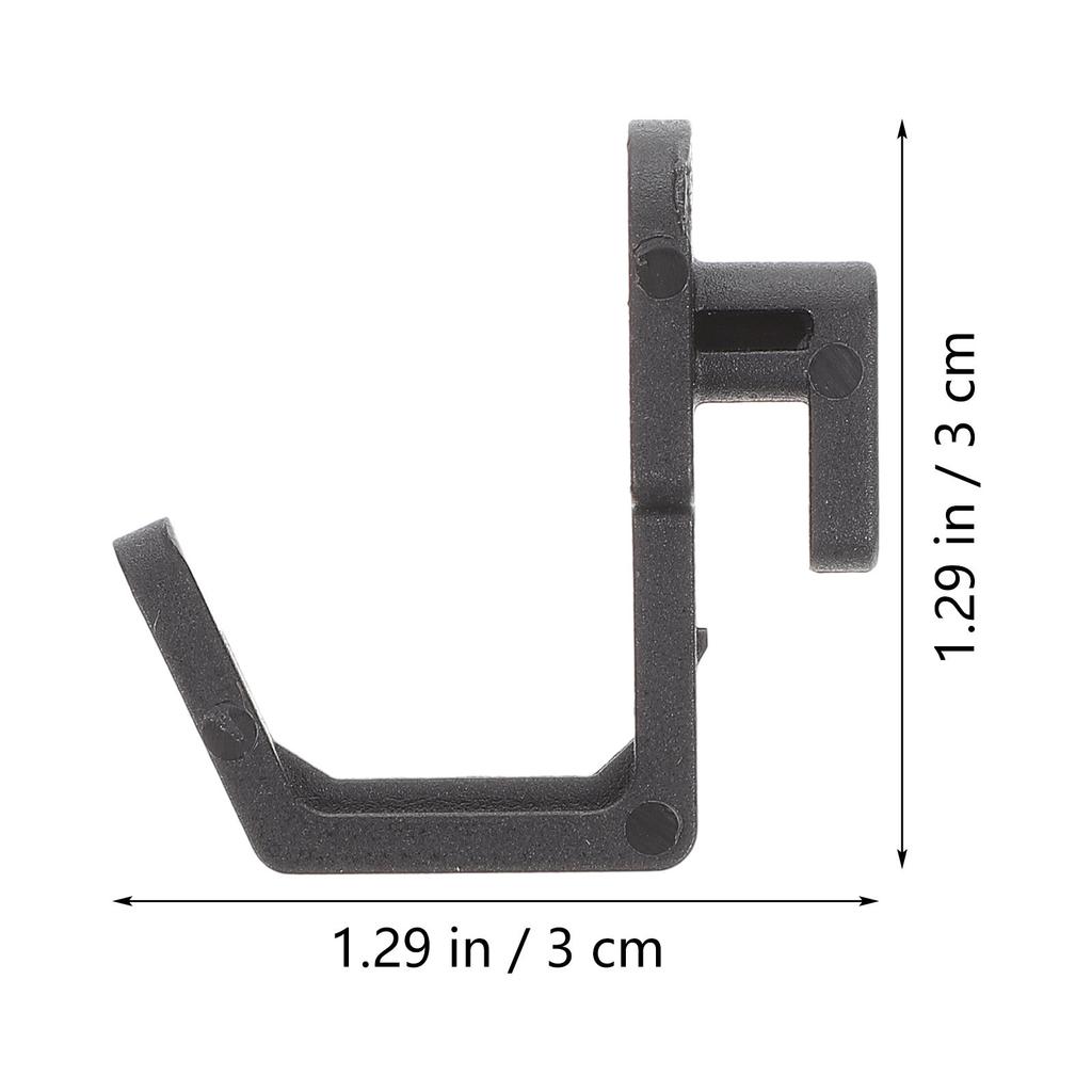 20Pcs Peg Board Hook J Shape Plastic Sturdy Organizer Display Storage Workshop Shelving Hook Garage Shelf Hanger