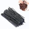 New 45Pcs/Set Curly Wavy Grips Hairstyle Women Ladies Round Toe U Shaped Hair Pins Clips Bobby Pin Hair Pin Accessories Salon