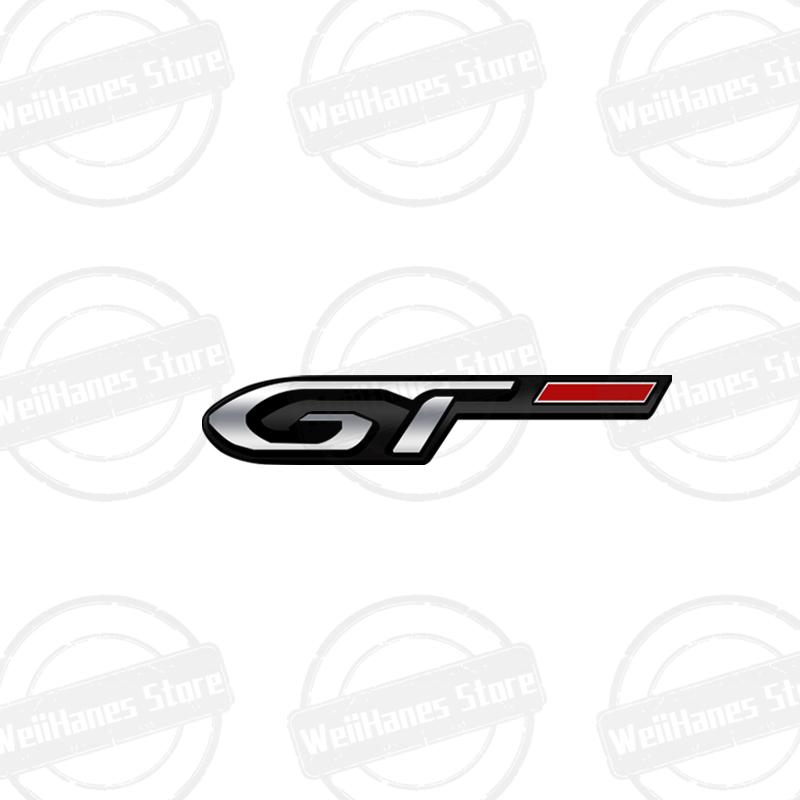 Metal 3D For Peugeot GT Badge Letter Logo RCZ 308 208 508 307 3008 5008 2008 408 Car Rear Trunk Body Sticker Emblem Accessories