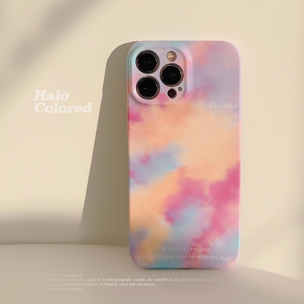 Чехол для телефона Apple Oil Painting 17pro Max 16 Премиальный 12 Пленка IPhone 15 Нишевый X/8 Совместим с несколькими моделями