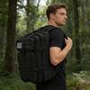 45-литровый тактический рюкзак для мужчин EDC с системой MOLLE, расширяемый, для туризма, охоты, выживания, путешествий, для повседневного использования
