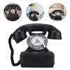 Resin Art Decorative Phone Ornaments Handmade Retro Telephone Ornaments Telephone Model  Office