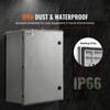 VEVOR NEMA Steel Enclosure, 60x40x23 cm NEMA 4X Fiberglass Electrical Box, IP66 Waterproof & Dustproof, Outdoor/Indoor Electrical Junction Box