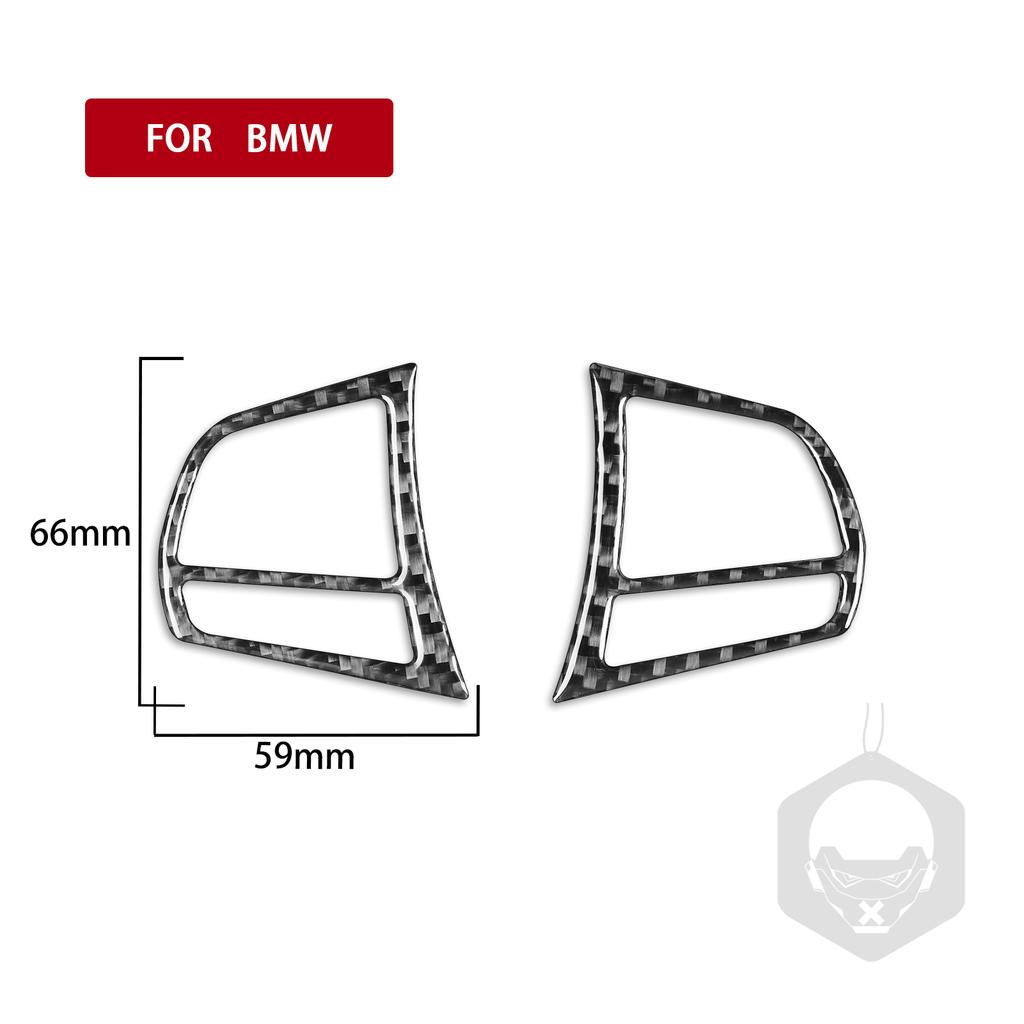 Для BMW X3 F25 2011-2017 X4 F26 2014-2017 карбоновая отделка салона автомобиля, кнопки на руле, наклейки на крышку рамы