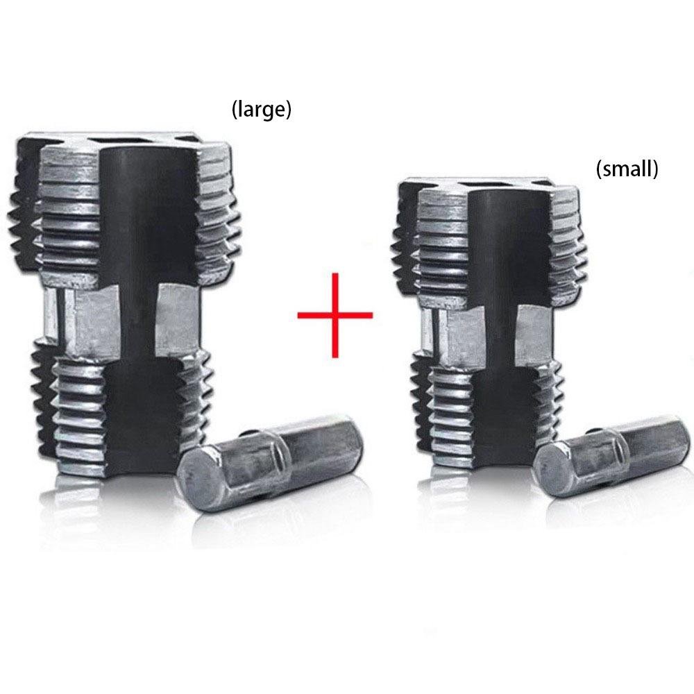 Plumbing Internal Thread Opener Punching Electric Hole Opener Drill Bit Die Kit  Hand Tool